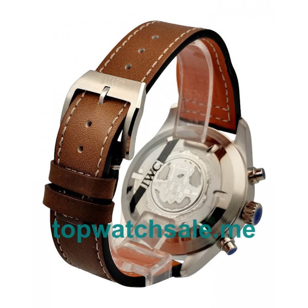 UK Brown Dials Steel IWC Pilots IW377714 Replica Watches