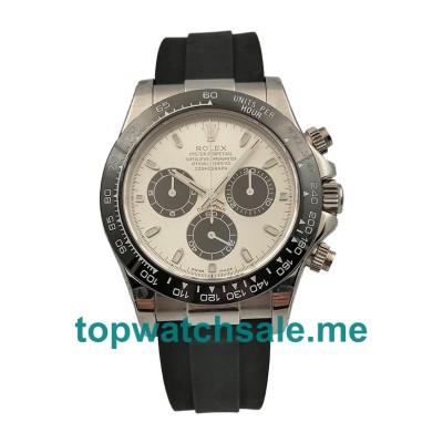 UK Silver Dials Steel Rolex Cosmograph Daytona 116519LN JH Replica Watches