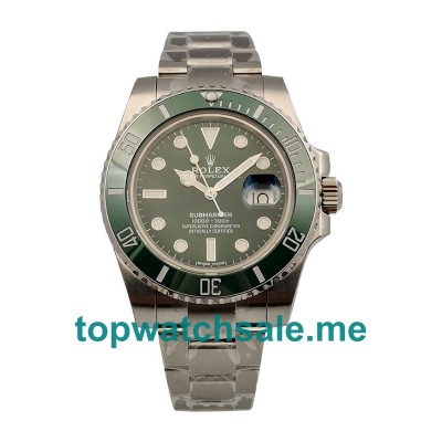 UK Green Dials Steel Rolex Submariner Date 116610LV 2018 N V9S Replica Watches