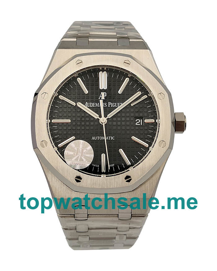 UK Black Dials Steel JF Audemars Piguet Royal Oak 15400ST.OO.1220ST.01 Replica Watches