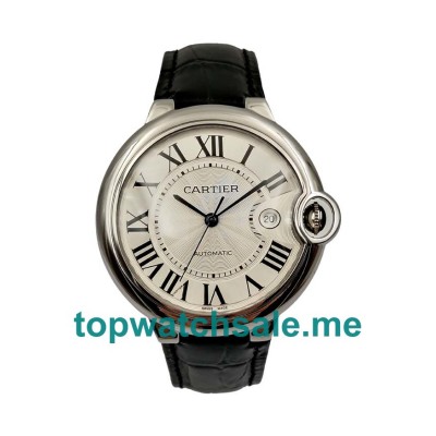 Stainless Steel Fake Ballon Bleu De Cartier W69016 Watches UK For Men