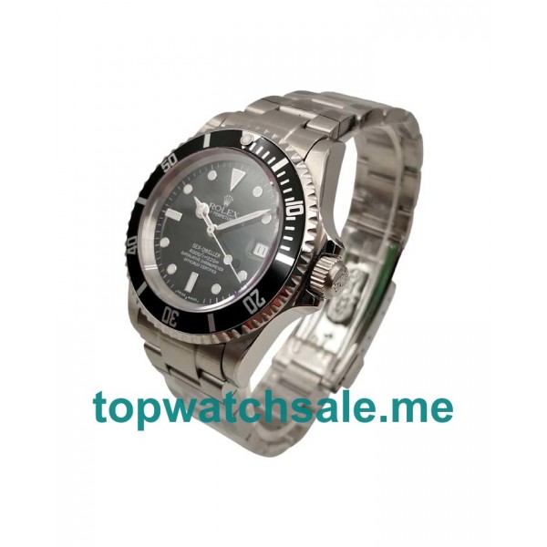 UK Black Dials Steel Rolex Sea-Dweller 116600 Replica Watches