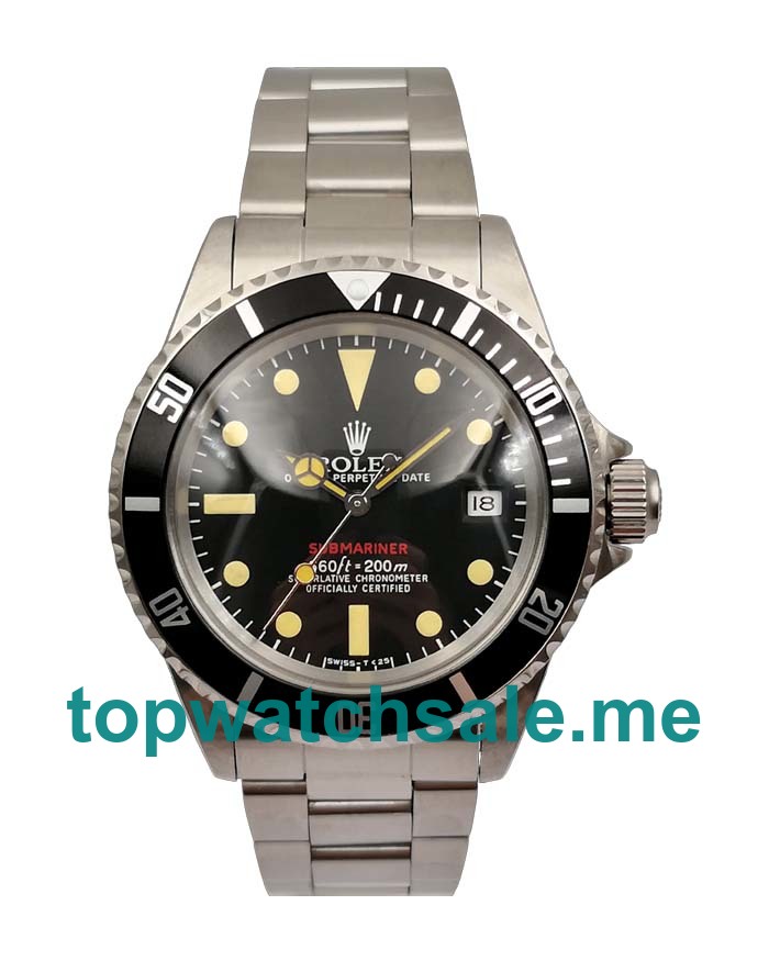 UK Black Dials Steel Rolex Submariner 1680 Replica Watches