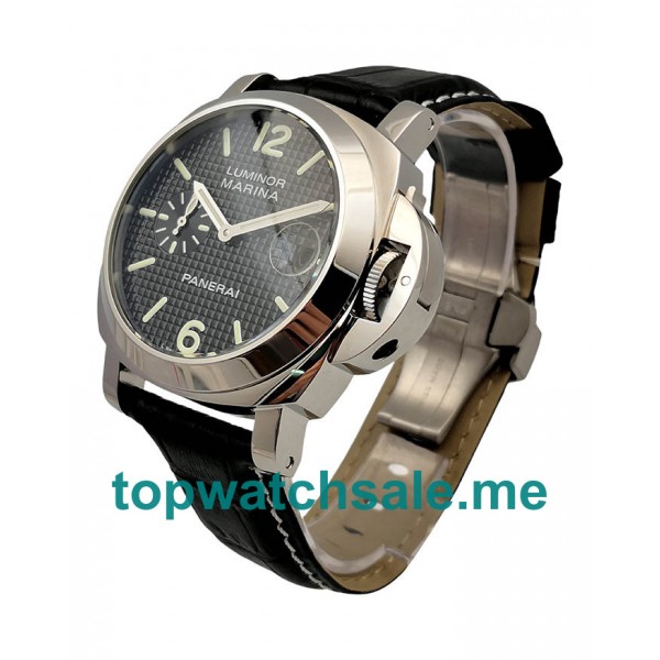 Black Dials Fake Panerai Luminor Marina PAM00180 Watches UK For Men