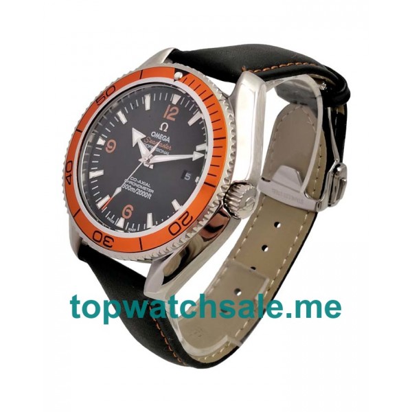 Orange Ceramic Bezels Fake Omega Seamaster Planet Ocean 232.30.46.21.01.002 Watches UK Online