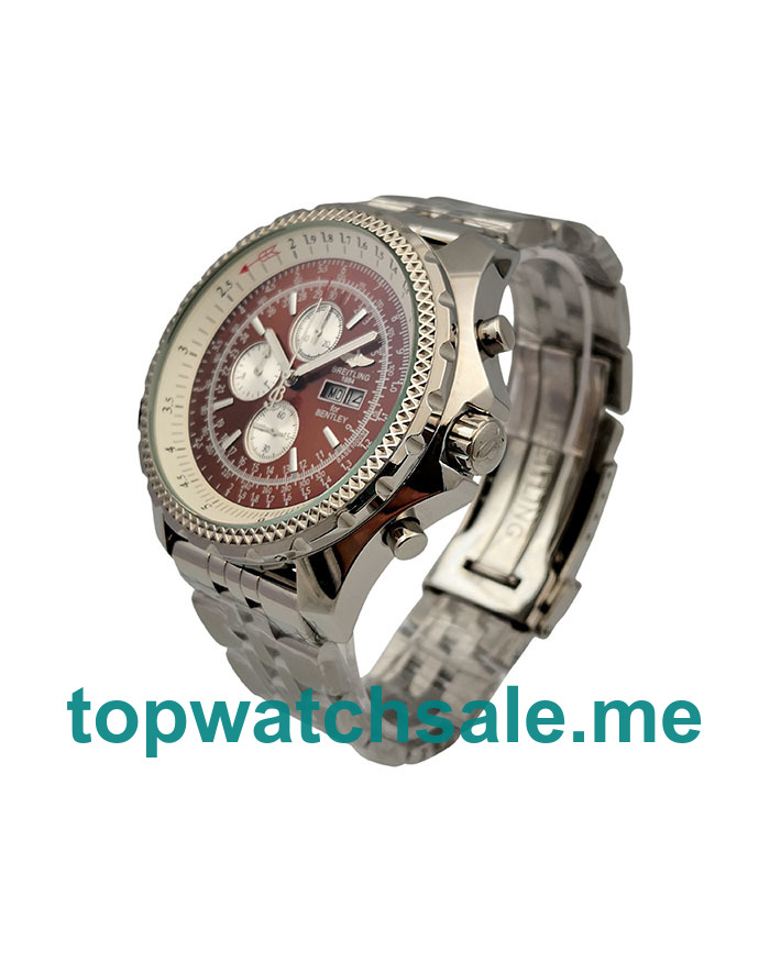 UK Brown Dials Steel Breitling Bentley GT A13362 Replica Watches