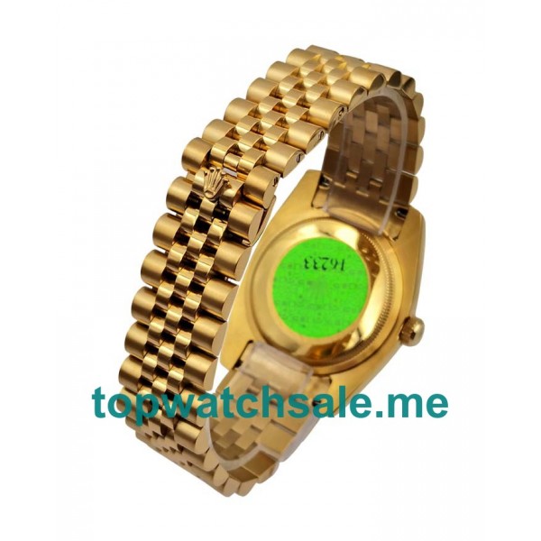 UK Champagne Dials Gold Rolex Datejust 178278 Replica Watches