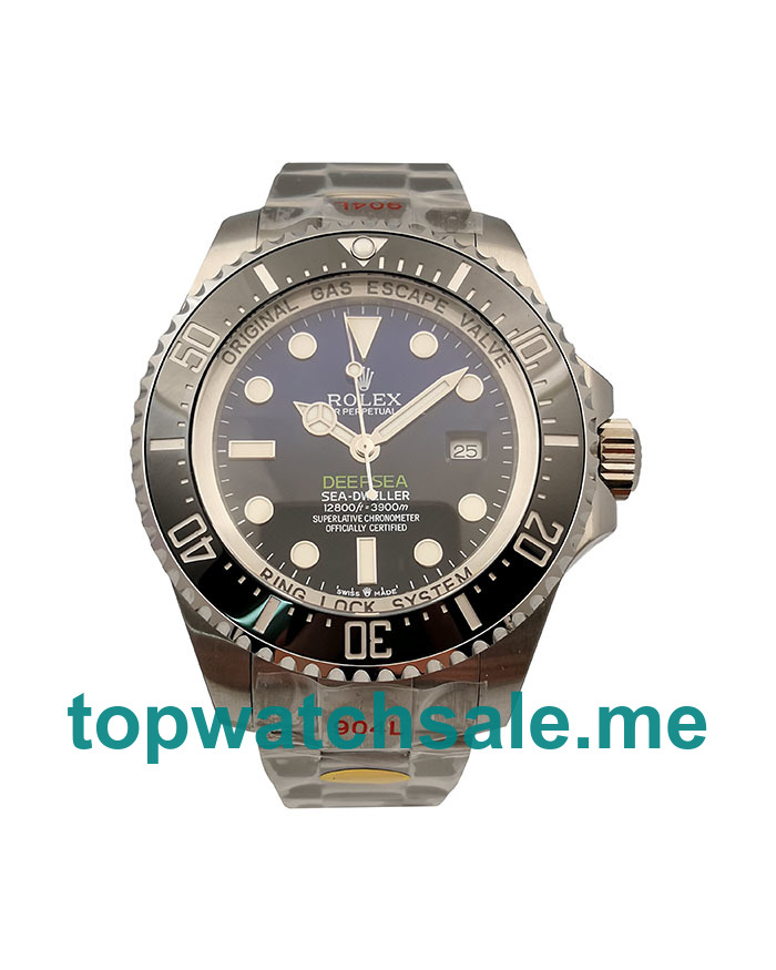 UK Blue And Black Dials Steel Rolex Sea-Dweller Deepsea 126660  Replica Watches