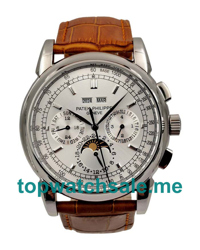 UK White Dials Steel Patek Philippe Grand Complications 5270G Replica Watches