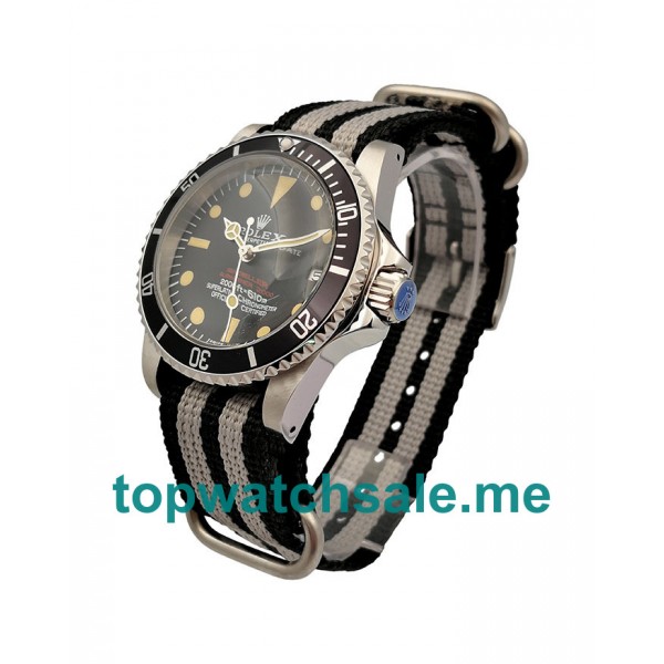 UK Black Dials Steel Rolex Sea-Dweller 1665 Replica Watches