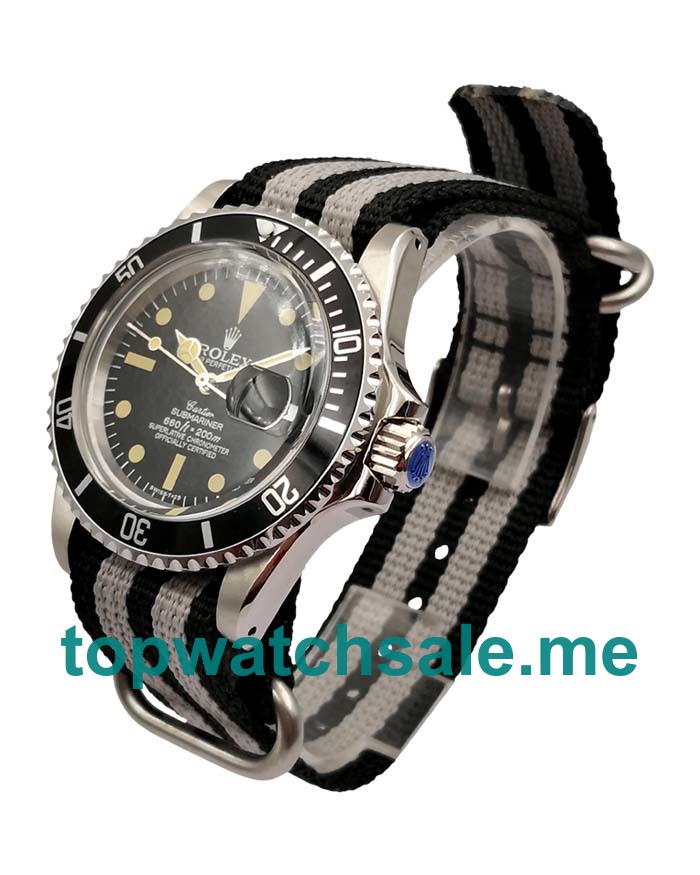 UK Black Dials Steel Rolex Submariner 1680 Replica Watches