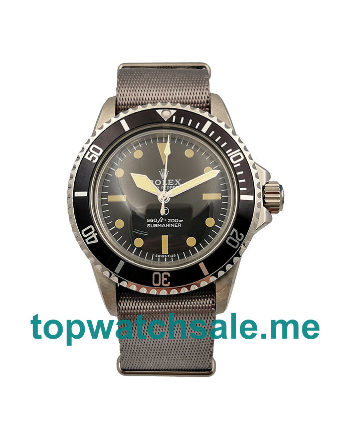 UK Black Dials Steel Rolex Submariner 5517 Replica Watches