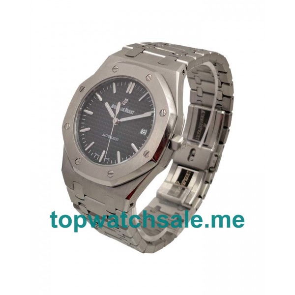 UK Black Dials Steel Audemars Piguet Royal Oak 15400ST.OO.1220ST.01 Replica Watches