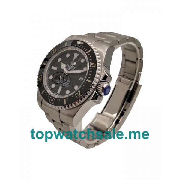 UK Black Dials Steel Rolex Sea-Dweller Deepsea 116660 Replica Watches