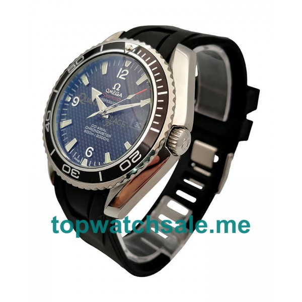 UK Black Dials Steel Omega Seamaster Planet Ocean 222.30.46.20.01.001 Replica Watches