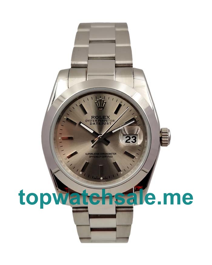 UK Gray Dials Steel Rolex Datejust 278240 Replica Watches