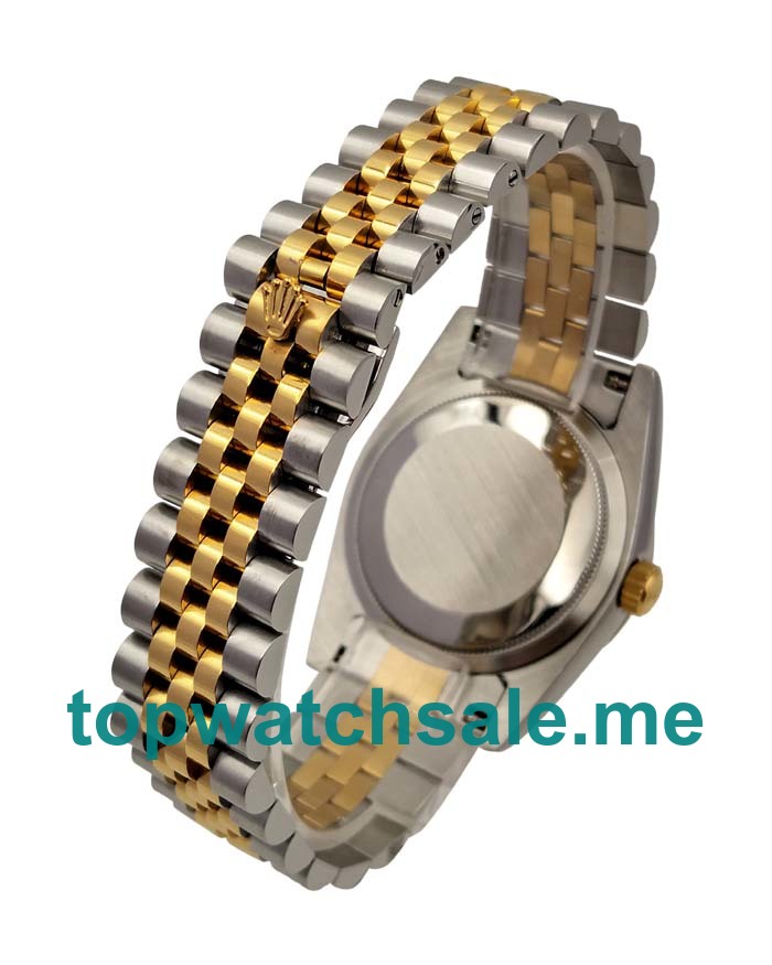 UK Black Dials Steel And Gold Rolex Datejust 126233 Replica Watches