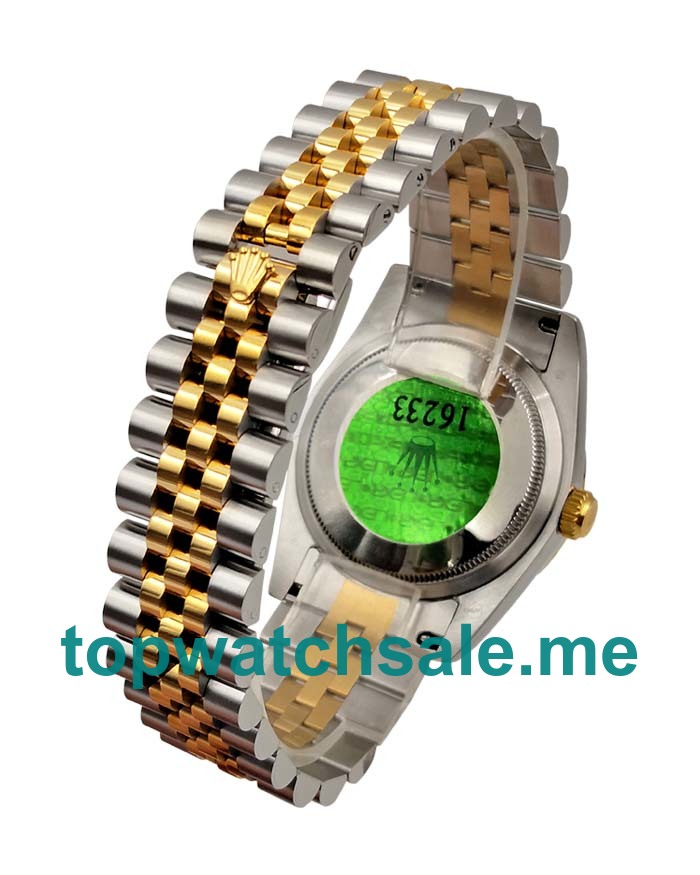 UK Black Dials Steel And Gold Rolex Datejust 116233 Replica Watches