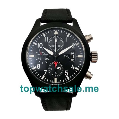 UK Black Dials Black Ceramic IWC Pilot's Spitfire IW378901 Replica Watches