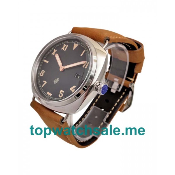 UK Black Dials Steel Panerai Radiomir PAM00424 Replica Watches