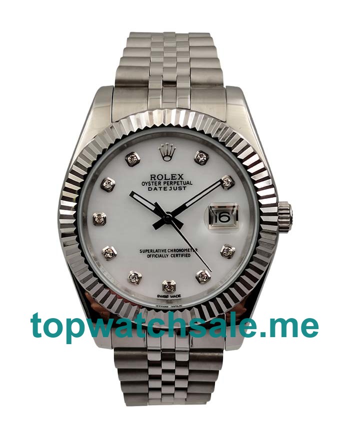 UK White Dials Steel Rolex Datejust 126334 Replica Watches