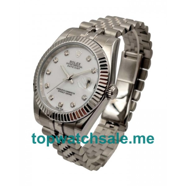 UK White Dials Steel Rolex Datejust 126334 Replica Watches