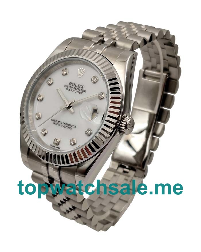 UK White Dials Steel Rolex Datejust 126334 Replica Watches