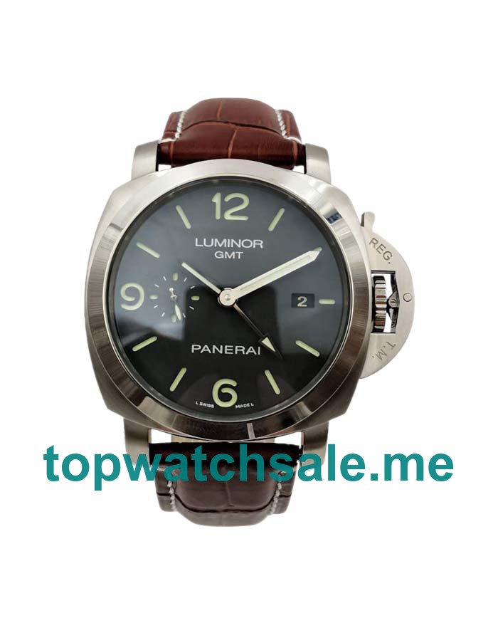 UK Black Dials Steel Panerai Luminor Manifattura PAM00320 Replica Watches