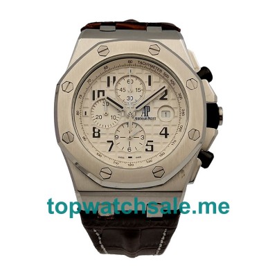 UK Steel Replica Audemars Piguet Royal Oak Offshore 26170ST.OO.D091CR.01 Cream Dials Watches