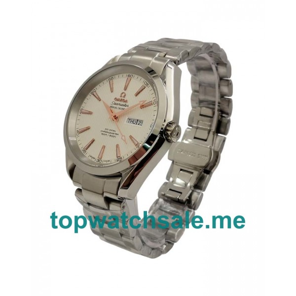 UK Silver Dials Steel Omega Seamaster Aqua Terra 150M 231.10.39.22.02.001 Replica Watches