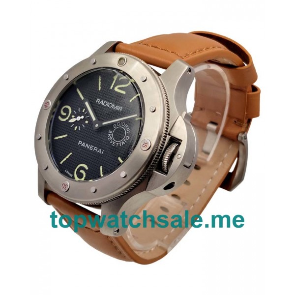 UK Black Dials Steel Panerai Radiomir 40256 Replica Watches