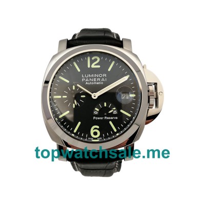 43MM UK Automatic Replica Panerai Luminor Power Reserve PAM00090 Black Dials Watches