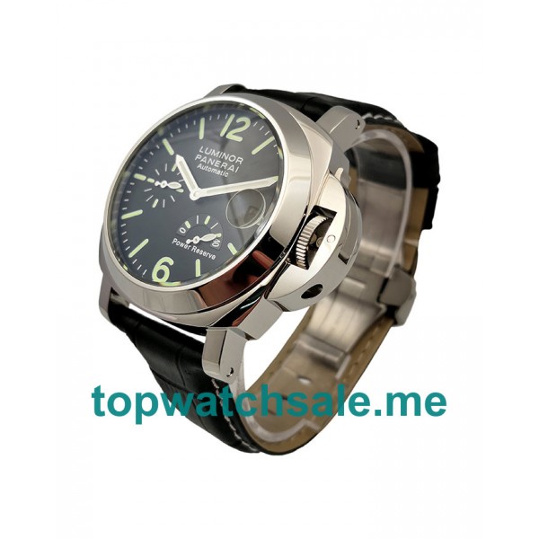 43MM UK Automatic Replica Panerai Luminor Power Reserve PAM00090 Black Dials Watches