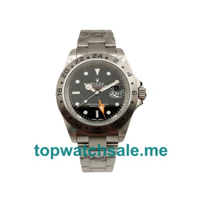 UK Black Dials Steel Rolex Explorer II 216570 Replica Watches