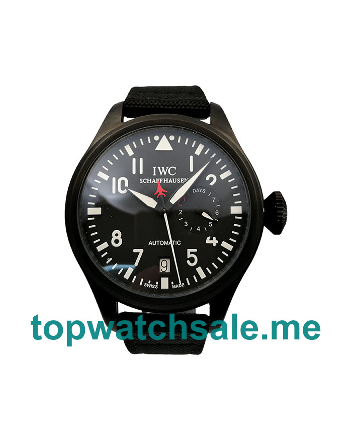 UK Black Dials Black Ceramic IWC Pilots IW501901 Replica Watches