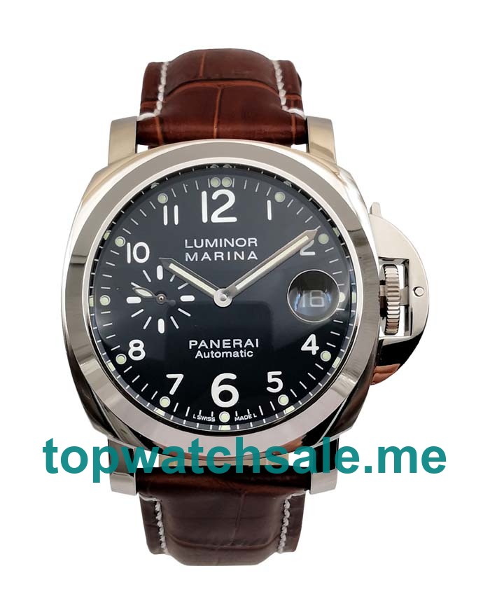 UK Black Dials Steel Panerai Luminor Marina PAM00164 Replica Watches