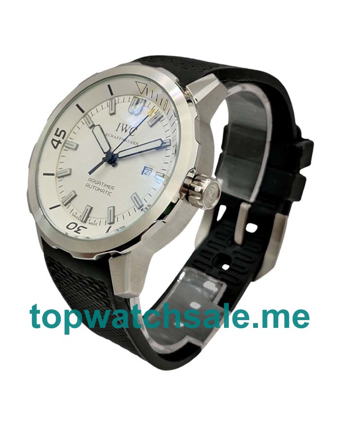 UK Silver Dials Steel IWC Aquatimer IW329003 Replica Watches