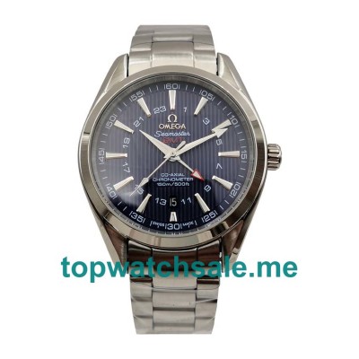 UK Blue Dials Steel Omega Seamaster Aqua Terra 150 M 231.10.43.22.03.001 Replica Watches