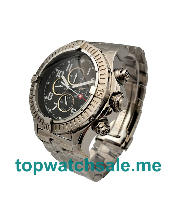 UK Black Dials Titanium Breitling Chrono Avenger E13360 Replica Watches