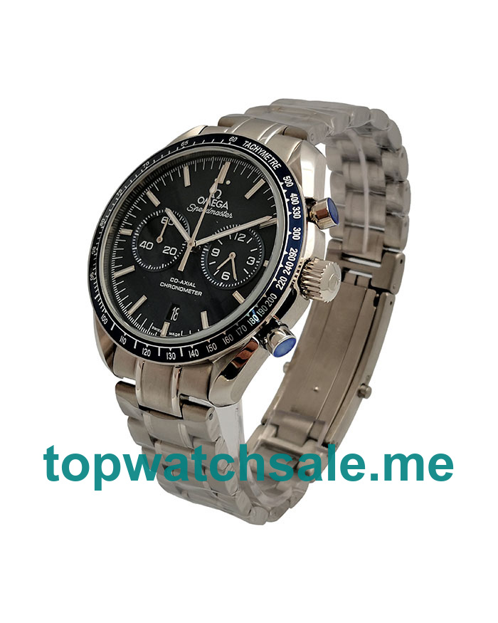 UK Blue Dials Titanium Omega Speedmaster Replica Moonwatches 311.90.44.51.03.001