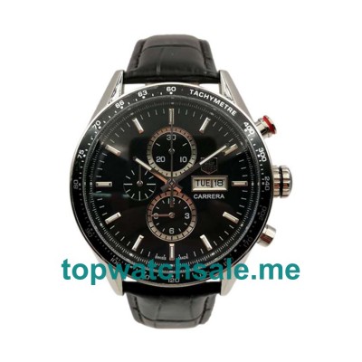 UK Steel Replica TAG Heuer Carrera CV201AG.FC6266 Black Dials Watches