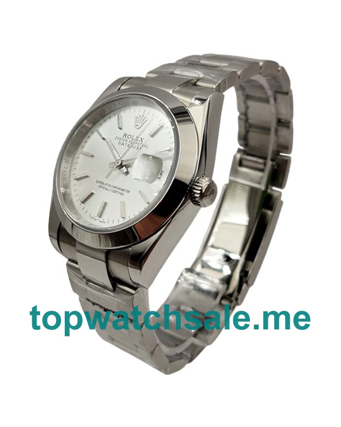 UK Silver Dials Steel Rolex Datejust 15200 Replica Watches