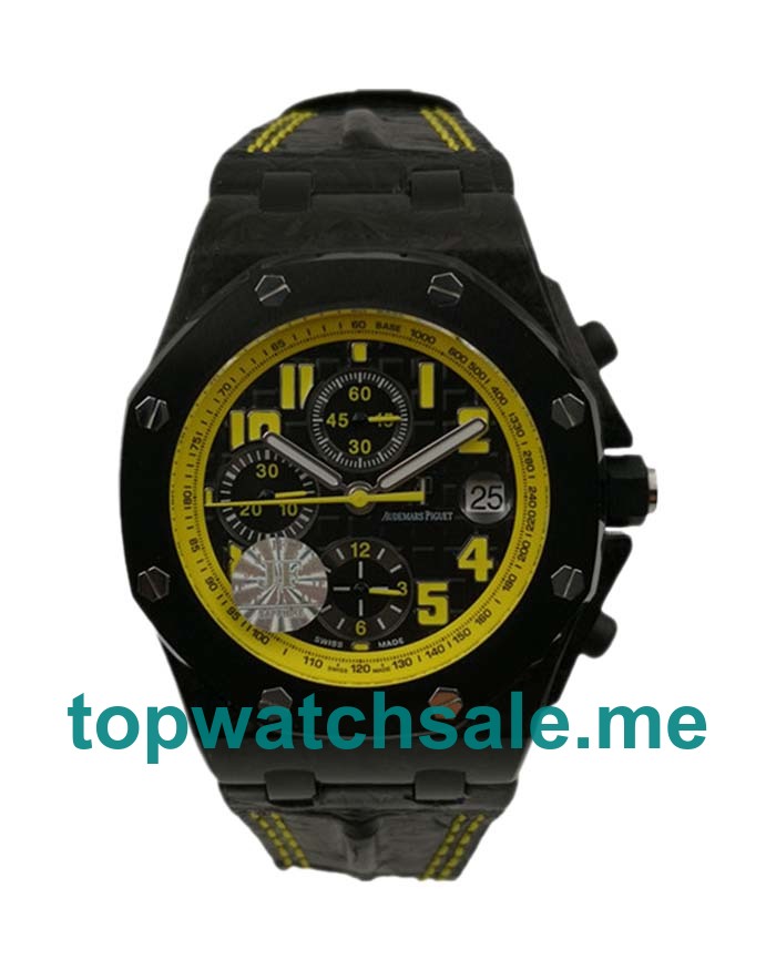 UK Black Dials Black Steel Audemars Piguet Royal Oak Offshore 26176FO.OO.D101CR.02 Replica Watches