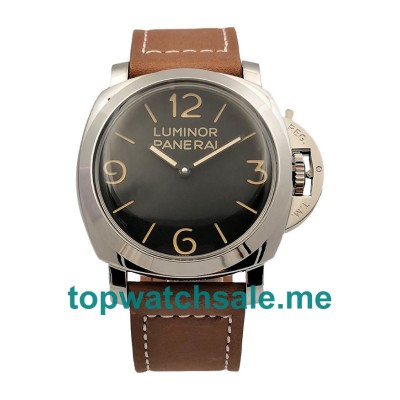 UK Black Dials Steel Panerai Luminor 1950 PAM00372 Replica Watches