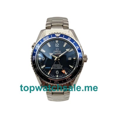 UK Blue Dials Steel Omega Seamaster Planet Ocean 232.90.44.22.03.001 Replica Watches