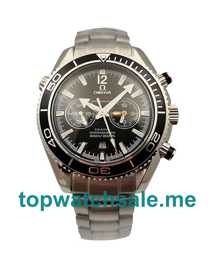 UK Black Dials Steel Omega Seamaster Planet Ocean 232.30.46.51.01.003 Replica Watches