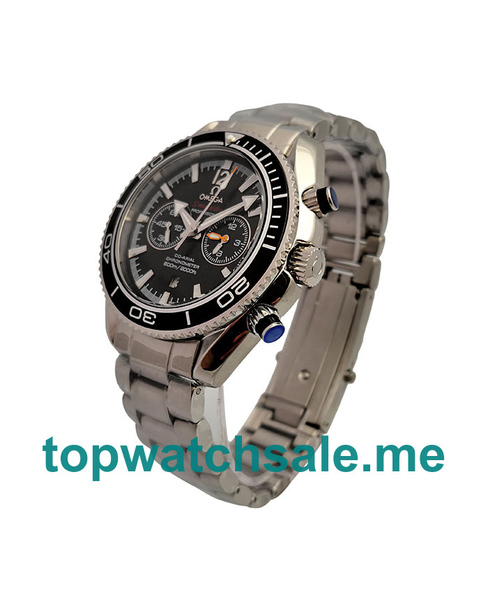 UK Black Dials Steel Omega Seamaster Planet Ocean 232.30.46.51.01.003 Replica Watches