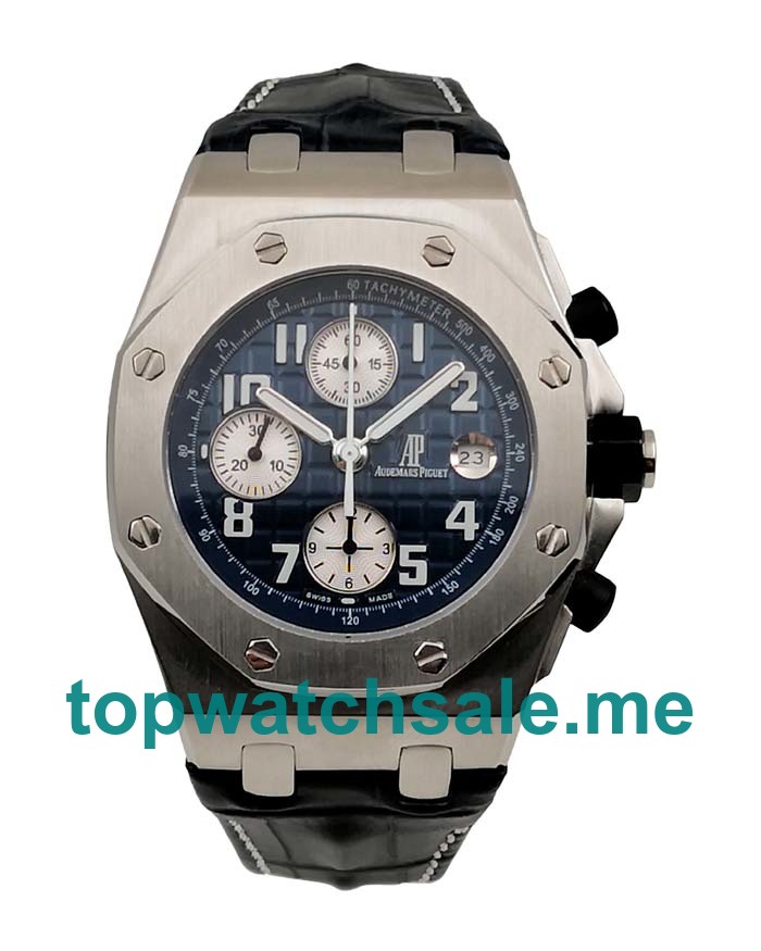 UK Blue Dials Steel Audemars Piguet Royal Oak Offshore 26170ST Replica Watches