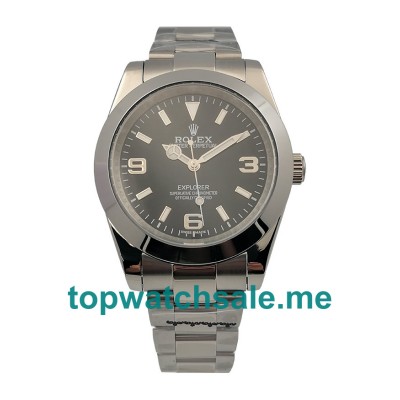 UK 40MM Steel Rolex Explorer 214270 Replica Watches