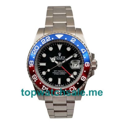 UK Black Dials Steel Rolex GMT-Master II 1675 Replica Watches